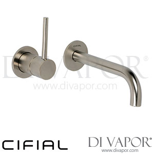 Cifial 32405MI-X20.U PVD X20 2H Wall Basin Mixer Tap Left Side Spare Parts